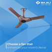 Picture of Bajaj Esperanza 1200mm Chocolate Brown Ceiling Fan