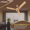 Picture of Bajaj Energon Prime 1200mm Amber Gold Celing Fan