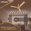 Picture of Bajaj Energon Prime 1200mm Amber Gold Celing Fan