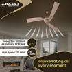 Picture of Bajaj Euro Prime EE 1200mm Brown & Bronze Ceiling Fan