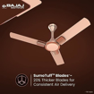 Picture of Bajaj Artisan 12S2 1200mm Ceiling Fans for Home |BEE-2 StarRated Energy Efficient|SUPER 5TUFF TECHNOLOGY™| SumoTuff Blades| High AirDelivery & HighSpeed Ceiling Fan