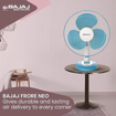 Picture of Bajaj Esteem 400mm Icy Blue & White Table Fan