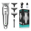 VGR V-071 Cordless Professional Hair Clipper Runtime: 120 min Trimmer for Men with 3 Guide Combs (Silver) की तस्वीर