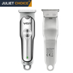 VGR V-071 Cordless Professional Hair Clipper Runtime: 120 min Trimmer for Men with 3 Guide Combs (Silver) की तस्वीर
