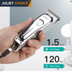 Picture of VGR V-071 Cordless Professional Hair Clipper Runtime: 120 min Trimmer for Men with 3 Guide Combs (Silver)