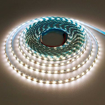 Picture of LED Strip Light Narrow Width 5mm, 16.4ft/5M 600 LEDs 12V Non-Waterproof SMD 2835 Flexible LED Tape for Bedroom Kitchen Cabinet Lighting Decoration Natural White