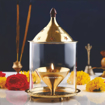 Picture of Signoraware Borosilocate Akhand Diya Medium Glass Chimney Only For Akhand Diya- Glass Table Diya(36pcs)