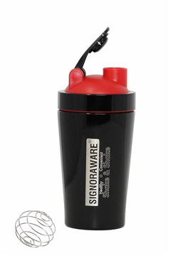 Signoraware Charger Shaker Bottle Stainless Steel, Set of 1, 500 ml, Silver