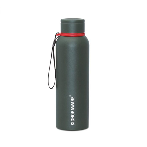 Signoraware Parkour Coloured Vacuum Steel Water Bottle की तस्वीर