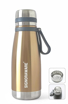 Signoraware Stainless Steel Newbei Cola Vacuum Insulated Flask Water Bottle, 650 ML, Golden की तस्वीर