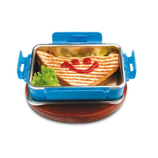 Picture of Signoraware Steel Crispy with all Steel Lid Small Lunch Box 650ml