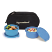 Picture of Signoraware Monarch Midday Microsafe Steel Lunch Box( 350+350 ml)