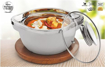 Picture of SignoraWare Royal Bliss Casserole Inside Steel with Glass Lid, 1000ml