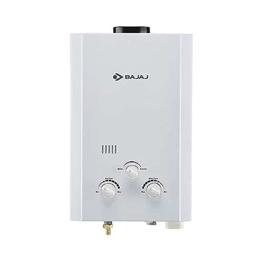 Bajaj Majesty Duetto Gas Water Heater (White) Wall mounting ( PNG) की तस्वीर