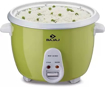 Picture of BAJAJ RCX DUO 1.8 Electric Rice Cooker (1.8 L, Green) (Steamer) Cooker