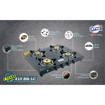 Picture of Jyoti 4 Burner Glass Top Gas Stove (Jyoti 410 Black Non Auto)