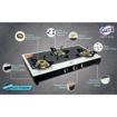 Jyoti 322 DT Fusion (AL)  3 Burner Gas Stove की तस्वीर