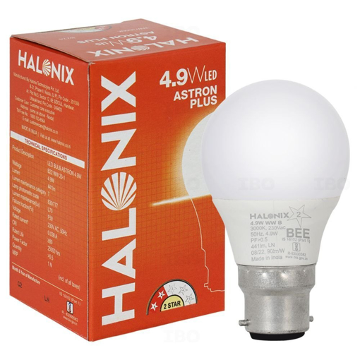 Halonix Astron Plus Led Bulb 4.9W B22D की तस्वीर