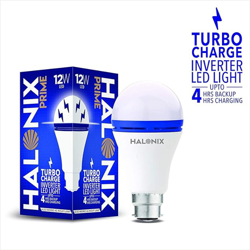 Picture of Halonix 12 Watt Turbo Charge Inverter LED Bulb (Cool White)