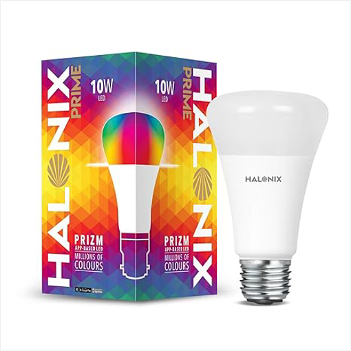 Picture of Halonix Prime Prizm Smart 10W Base E27 Bluetooth LED Bulb