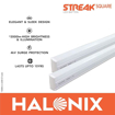 Picture of Halonix 20-watt LED Batten/Tubelight | Streak square 4-ft LED Batten for Living Room & Bedroom | Cool day light