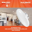 Picture of Halonix 6W Mun Light 3000K  Round Panel led downlighter