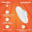 Picture of Halonix 6W Mun Light 3000K  Round Panel led downlighter