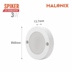 Picture of Halonix SPIKER 3W 6500K Cool Day White Round Led downlighter