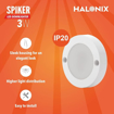 Picture of Halonix SPIKER 3W 6500K Cool Day White Round Led downlighter