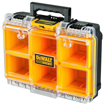 Picture of Stanley Plastic Black Dewalt DWST83392-1 Toughsystem 2.0 Half width Deep organiser