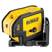 Picture of Stanley DEWALT DW085K Multi-Beam 5 Points Laser Pointer with Backline (Yellow and Black)