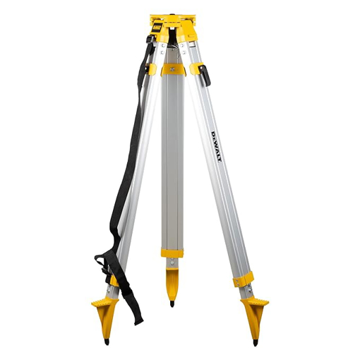 Stanley DEWALT DW0736 Flat Head Tripod with Bubble Vial की तस्वीर