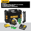 Picture of Stanley DEWALT DCE089D1G-QW Self Levelling x3 360° 1080° Cross Line Laser 10.8V (Green)