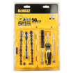 Picture of Stanley DEWALT DWMT81610-0 1/4" 50-Piece Drive Mechanics Tool Set with Anti-Corrosion Properties & Knurled Grip Control for Home, DIY & Professional Use, YELLOW & BLACK