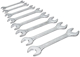 Show details for Stanley 70-379E Matte Finish Double Open End Spanner Set 8-Piece Set Chrome & Stanley STMT74894-8 Adjustable Phosphate Plated Wrench - 200mm Picture of Stanley 70-379E Matte Finish Double Open End Spanner Set 8-Piece Set Chrome & Stanley STMT74894-8 Adjustable Phosphate Plated Wrench - 200mm