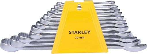 Picture of Stanley 70-964E Combination Spanner Set (12-Pieces), Chrome