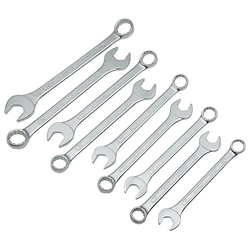 Picture of Stanley 70-965E Chrome Vanadium Steel Combination Open End Spanner Set with Maxi-Drive System (Pack of 23) - Open End