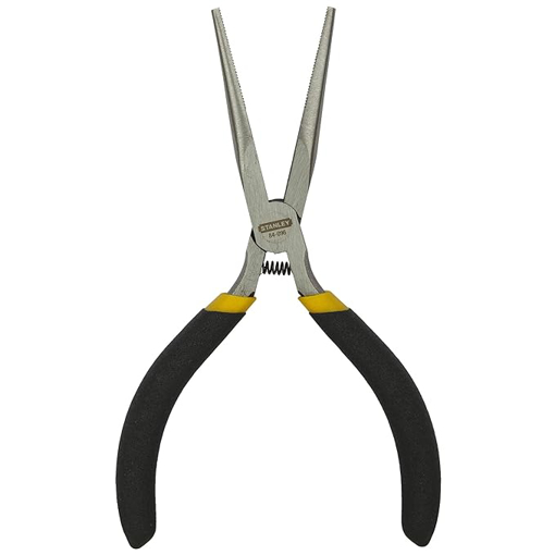 Picture of STANLEY 84-096-23 Needle Nose Miniature Plier-5'' (Yellow & Black)