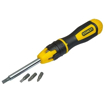 Stanley 10 pcs Multi-Bit Ratcheting Screwdriver-68-010-22 की तस्वीर