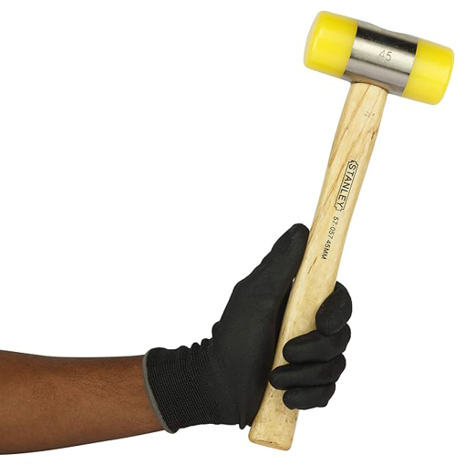 Picture of Stanley 57-057	SOFT FACE HAMMER W/WOOD HANDLE, 45MM