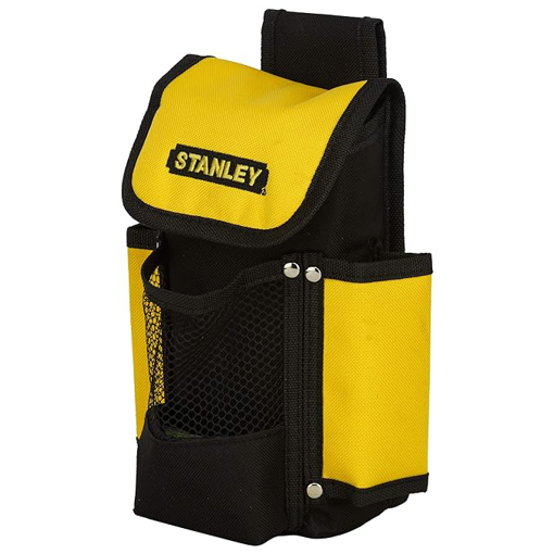 STANLEY 93-222 252mm/10'' Multipurpose Tools Storage Water Proof Nylon Bag (Yellow-Black) की तस्वीर