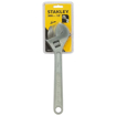 Picture of STANLEY STMT87434-8 Chrome Plated Adjustable Wrench Single Sided Open End Wrench