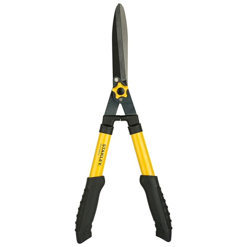 STANLEY STHT74995-8 8" 200 mm Hedge Shears Ideal for Cutting Branches of Trees, Shrubs & Bushes, YELLOW & BLACK की तस्वीर