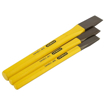 STANLEY 16-299 12 Piece Pin Punches and Cold Chisel Set (Yellow and Black), 500g की तस्वीर