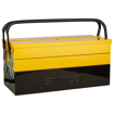 STANLEY 1-94-738 18'' 460 mm Cantilever Tool Box with 5 Trays & Double Handles for Easy & Convenient Storage, 1 Year Warranty, YELLOW & BLACK की तस्वीर