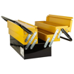 STANLEY 1-94-738 18'' 460 mm Cantilever Tool Box with 5 Trays & Double Handles for Easy & Convenient Storage, 1 Year Warranty, YELLOW & BLACK की तस्वीर