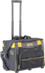 Picture of STANLEY FATMAX Open Mouth Rolling Rigid Tool Bag Trolley, Multi-Pockets Storage Organiser, FMST1-80148, Black