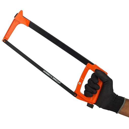 Stanley BLACK+DECKER BDHT20344 Steel 300mm Metal Hacksaw (Orange & Black) की तस्वीर