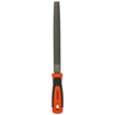 Picture of Stanley  BLACK+DECKER BDHT22146 Steel 200mm 2nd Cut Half Round File (Orange)