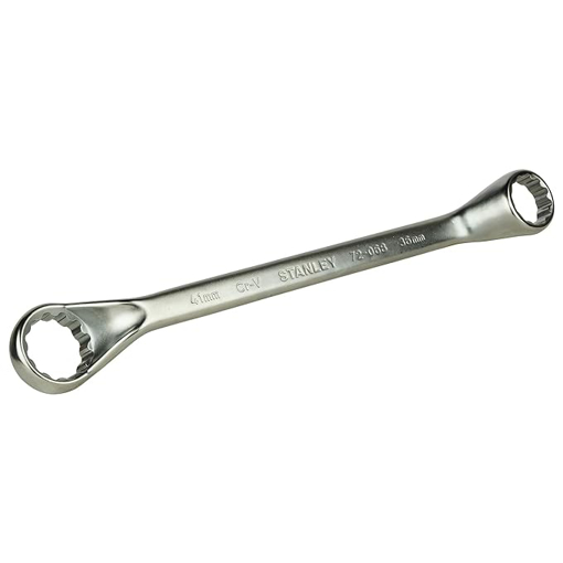 STANLEY 72-068 Deep Offset Ring Spanner-Matte Finish- 36x41mm की तस्वीर